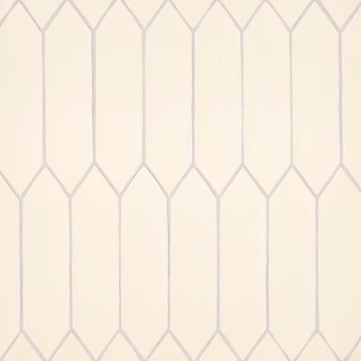 Reine Glazed Ceramic Field Tile 3X12 Ivory Matte