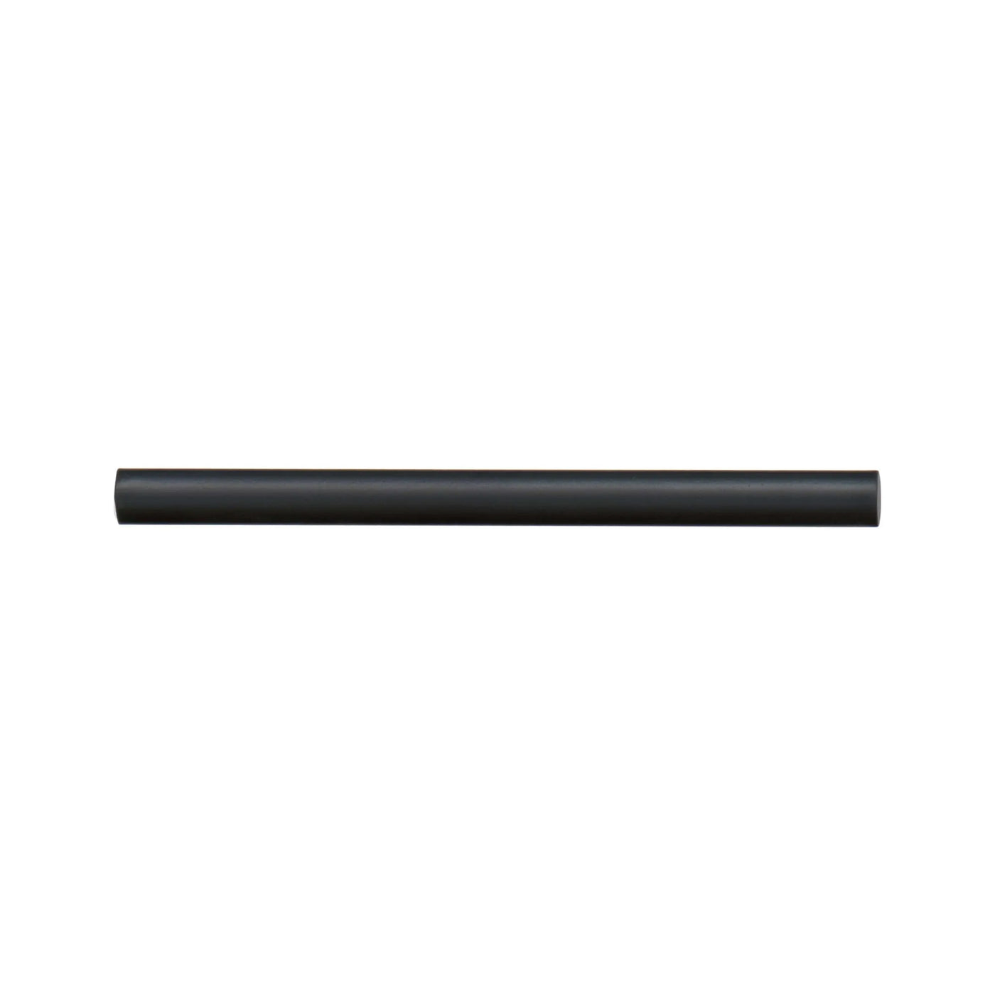 Reine Glazed Ceramic Miter Edge Jolly 1/2X8 Black Matte