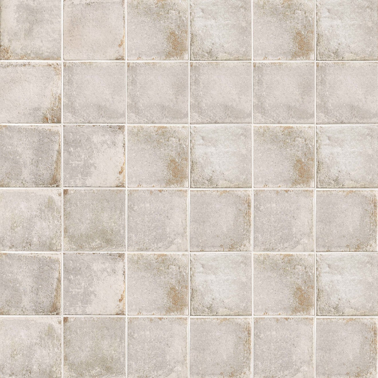 Vivace Glazed Porcelain Pressed Field Tile 4X4 Fossil Gloss