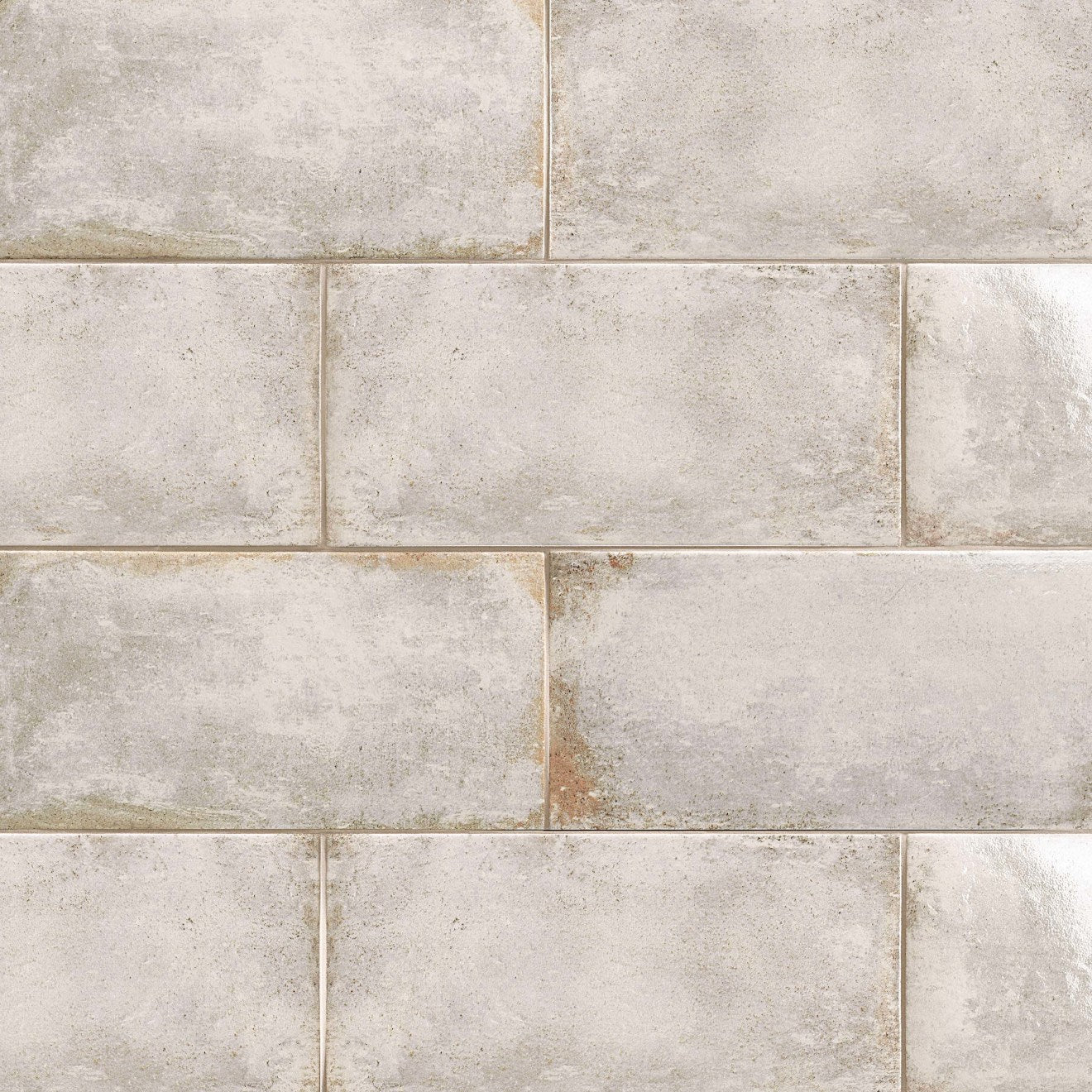 Vivace Glazed Porcelain Pressed Field Tile 9X18 Fossil Matte