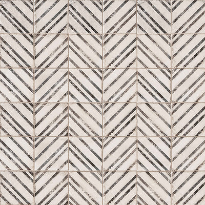 Vivace Glazed Porcelain Pressed Decorative Tile 4X4 Incline Rice Matte