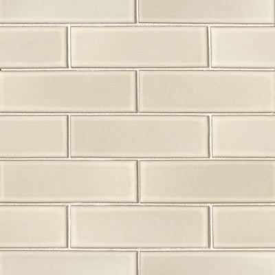 Zenia 2X6 Glazed Porcelain Mosaic 11-1/2X11-1/4 Solar Matte