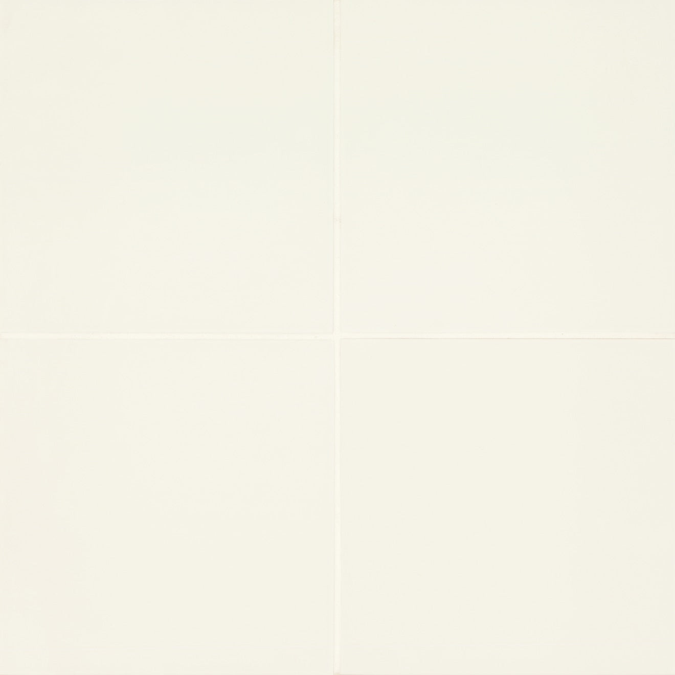 Rothko Glazed Ceramic Field Tile 9X9 White Matte