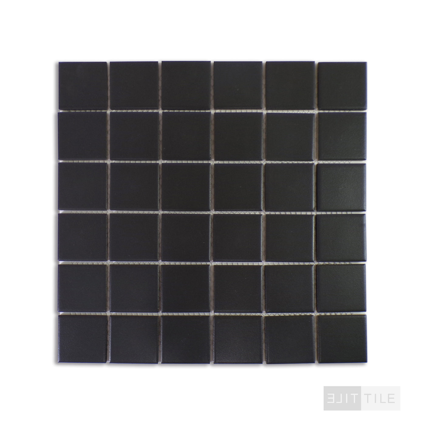 Marin 2X2 Square Black Sea Matte