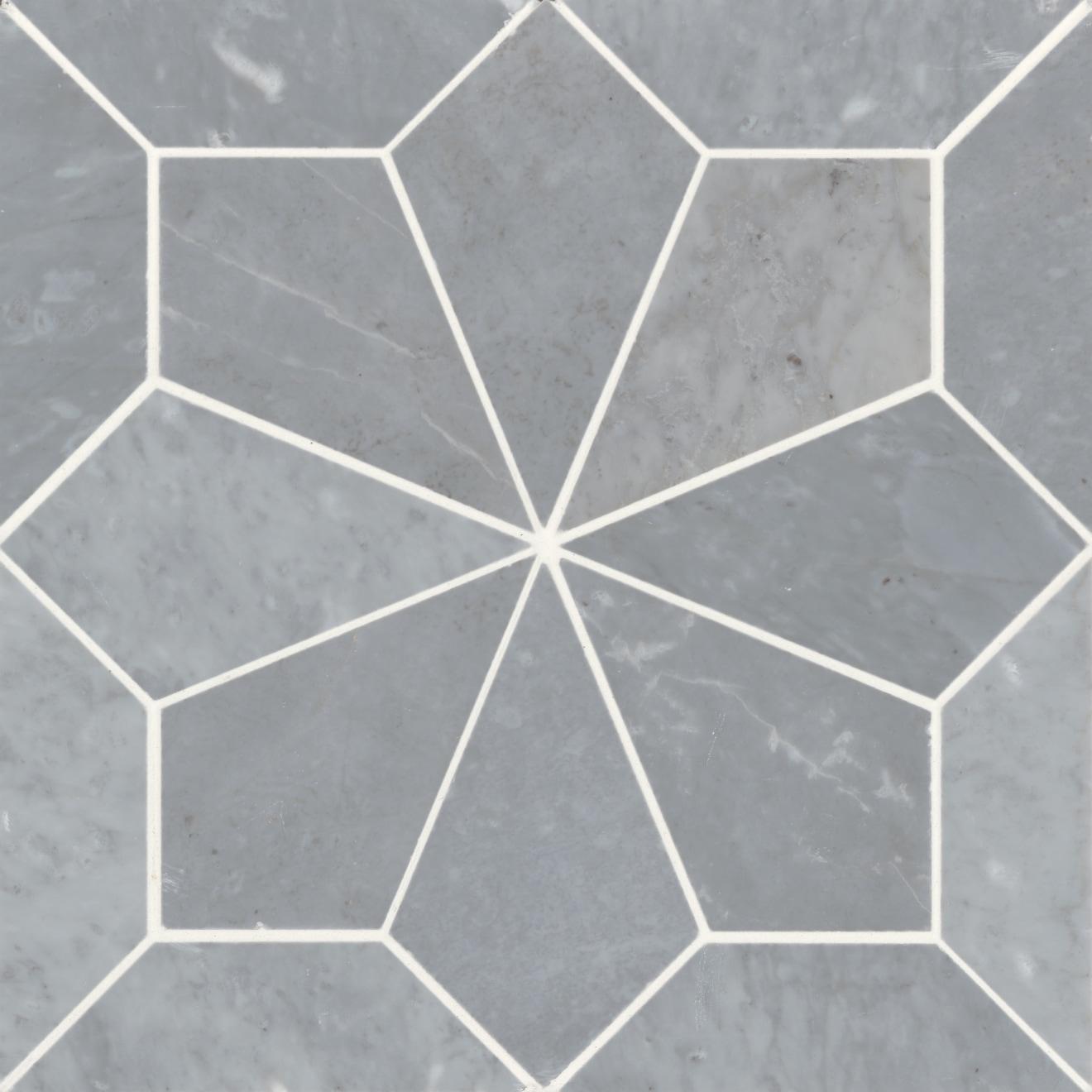 Blomma Mosaic Honed 12X12 Grigio