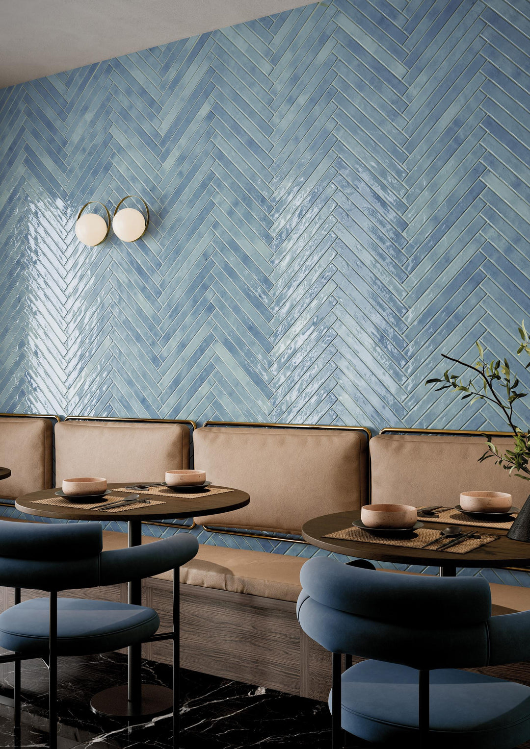 Chroma Glossy 2X18 Sky – Elit Tile