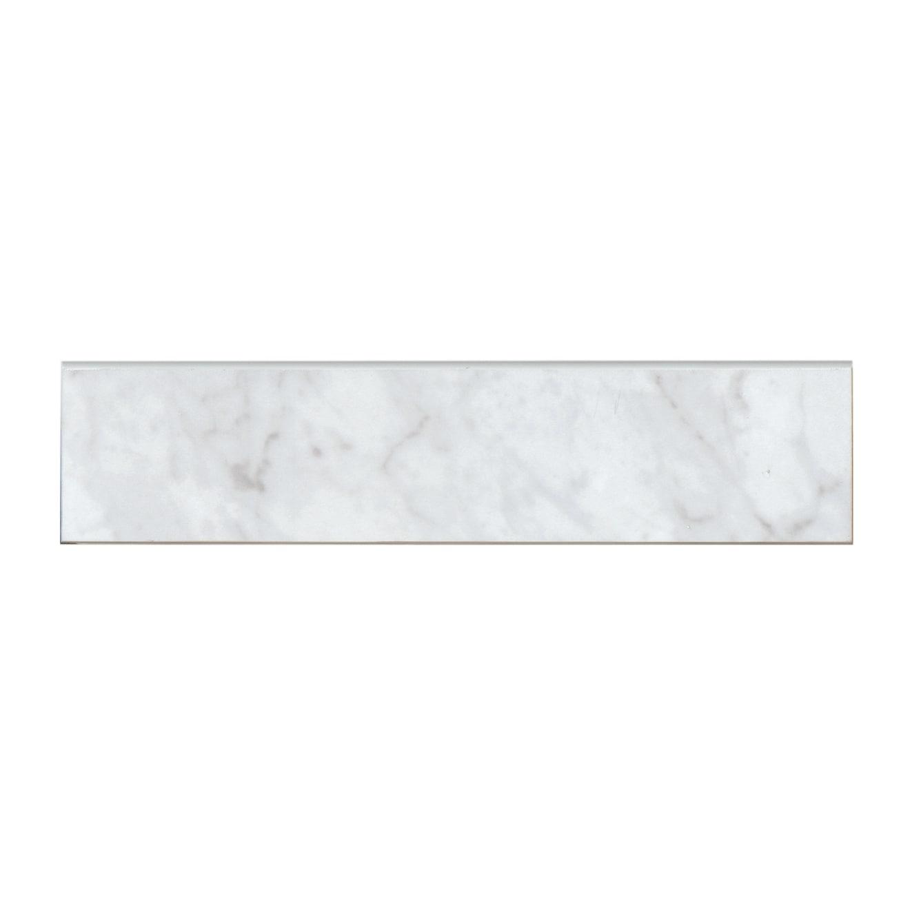 Classic 2.0 Bullnose Matte 3X12 Bianco Carrara