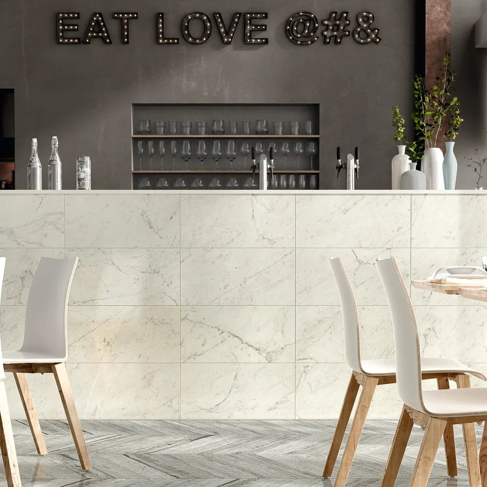 Classic 2.0 Polished 12X24 Bianco Carrara