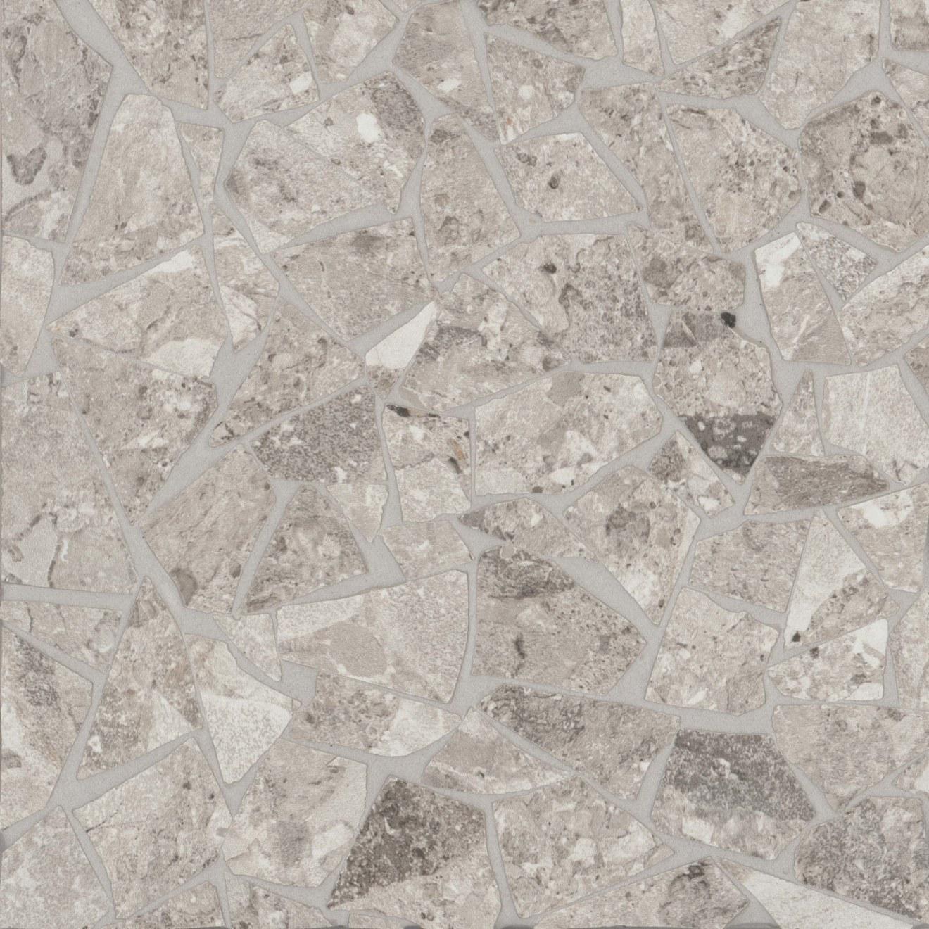 Frammenta Palladiana Mosaic Matte 12X12 Light Grey