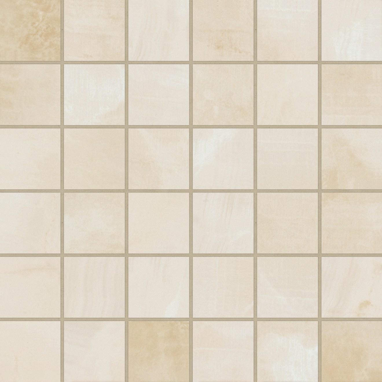 Gemma 2X2 Mosaic Honed 12X12 Beige Onyx