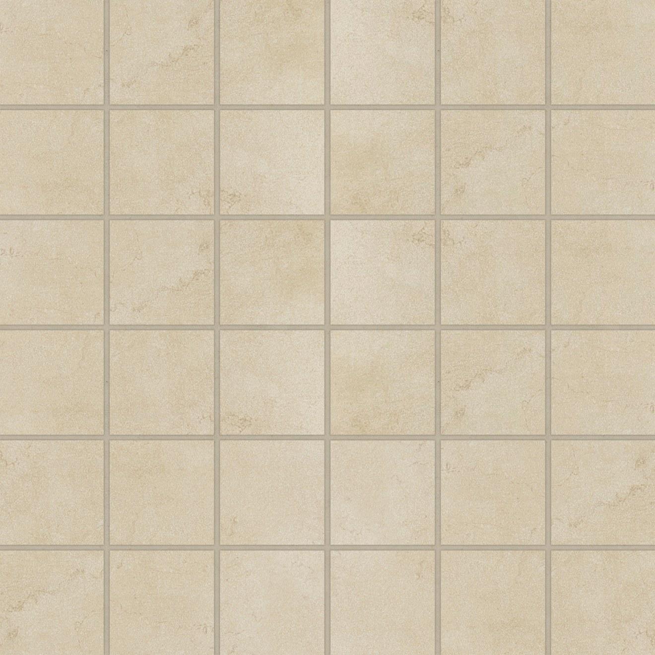 Loft 2X2 Mosaic Honed 12X12 Almond