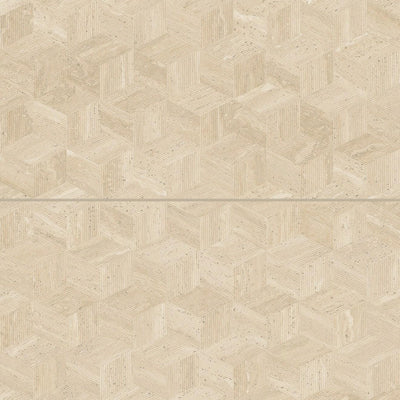 Sensi Roma Cube Deco Satin 24X48 Cream