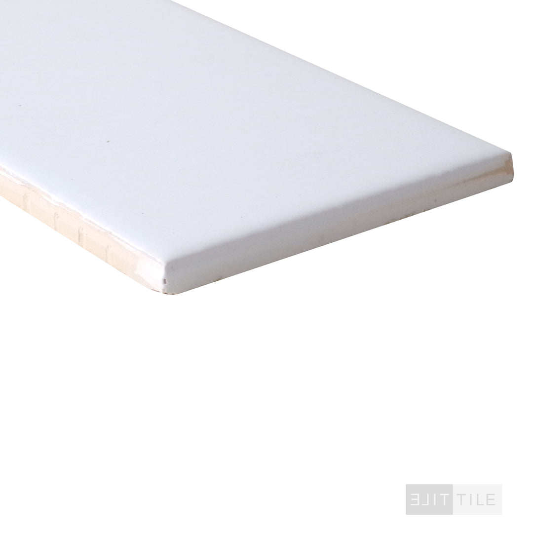 Color Wheel Classic Ceramic Tile 3X6 0190 Arctic White Glossy