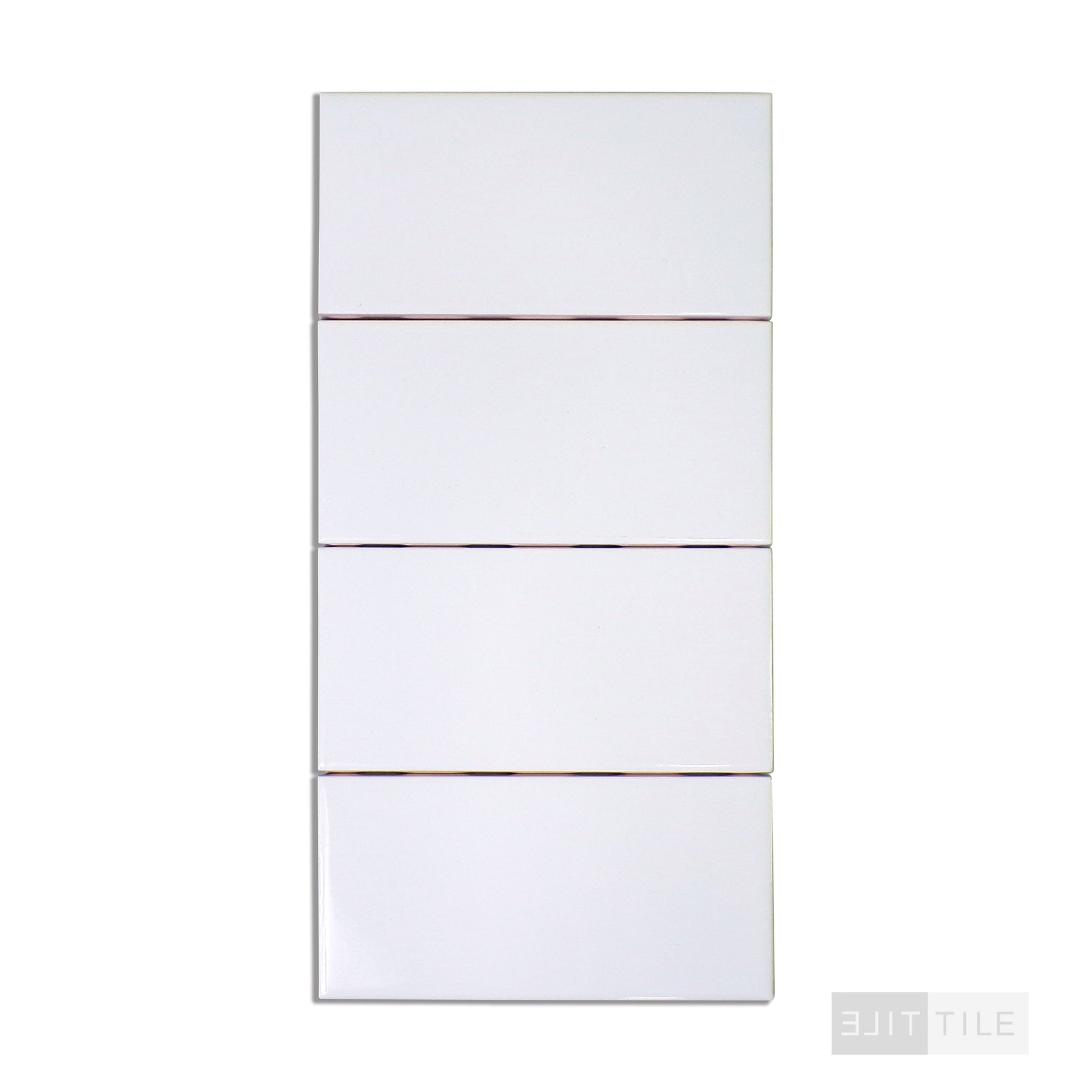 3x6 Color Wheel Classic Ceramic Tile 3X6 0190 Arctic White Glossy – Elit Tile