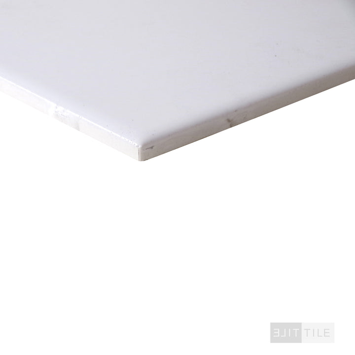 Color Wheel Classic Ceramic Tile 6X6 0190 Arctic White Glossy