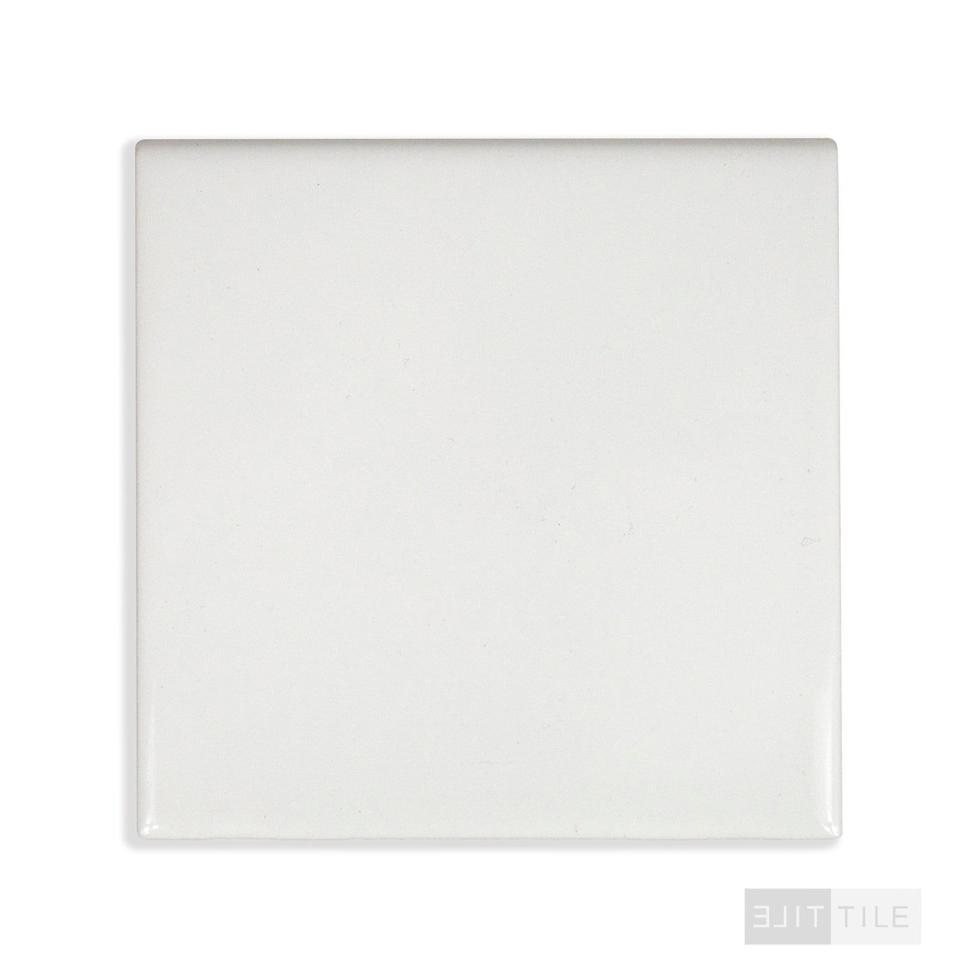 Color Wheel Classic Ceramic Surface Bullnose 6X6 0100 White