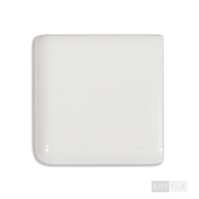 Color Wheel Classic Ceramic Surface Bullnose Corner 2X2 0100 White