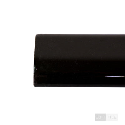 Color Wheel Classic Ceramic Shower Curb 2X6 K111 Black