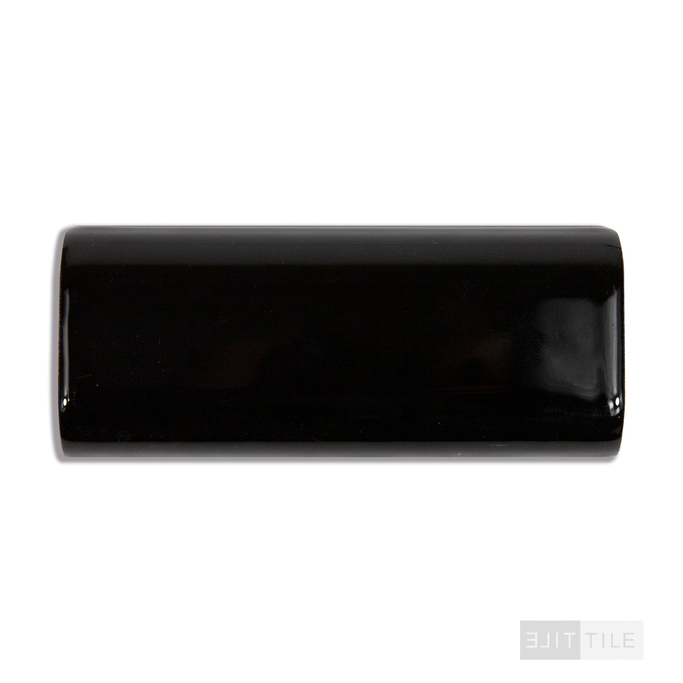 Color Wheel Classic Ceramic Shower Curb 2X6 K111 Black