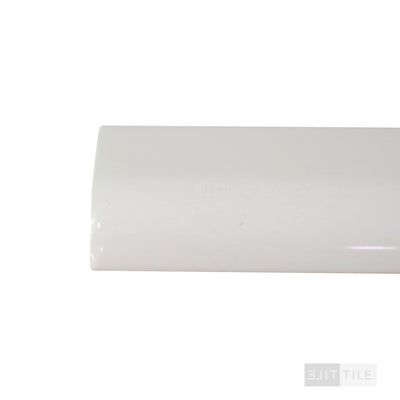 Color Wheel Classic Ceramic Radius Bullnose 2X6 0100 White