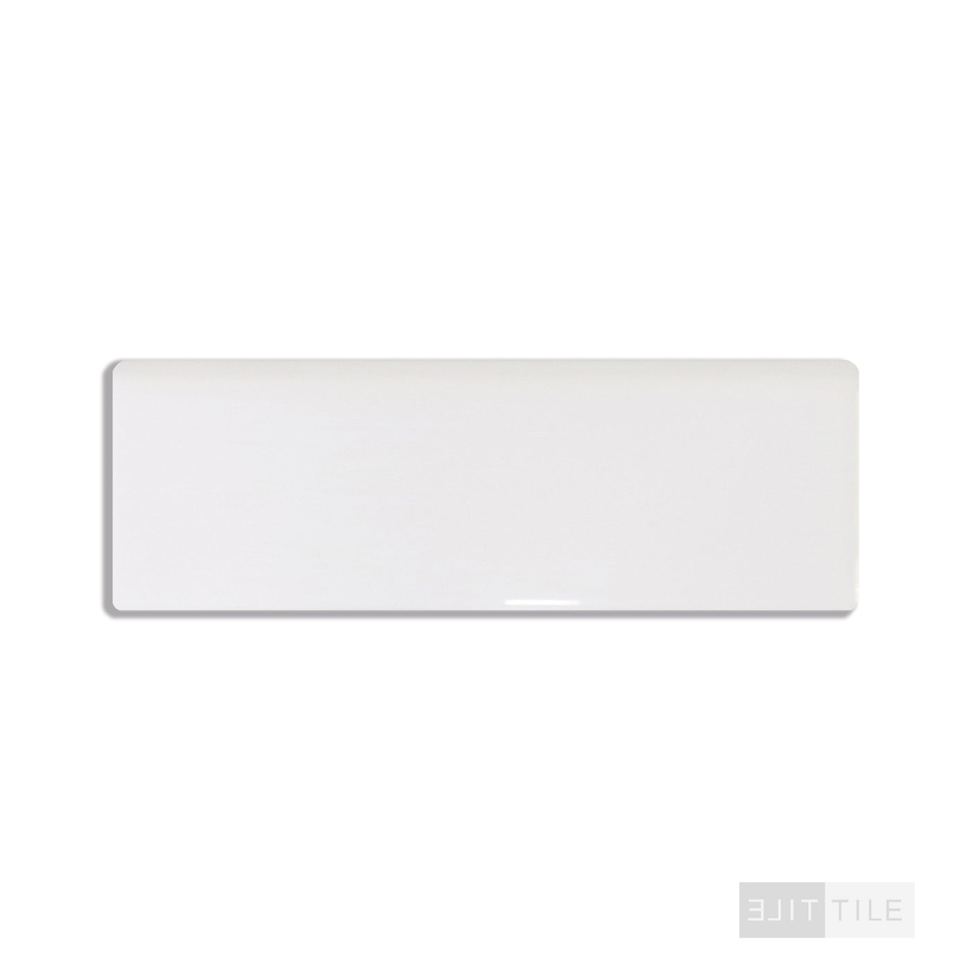 Color Wheel Classic Ceramic Bullnose 2X6 0100 White