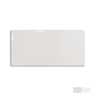 Color Wheel Classic Ceramic Bullnose 3X6 0100 White