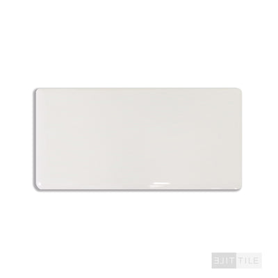 Color Wheel Classic Ceramic Bullnose Left Corner 3X6 0100 White