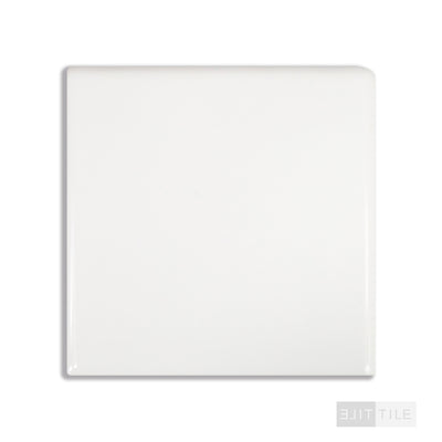 Color Wheel Classic Ceramic Bullnose Corner 6X6 0100 White