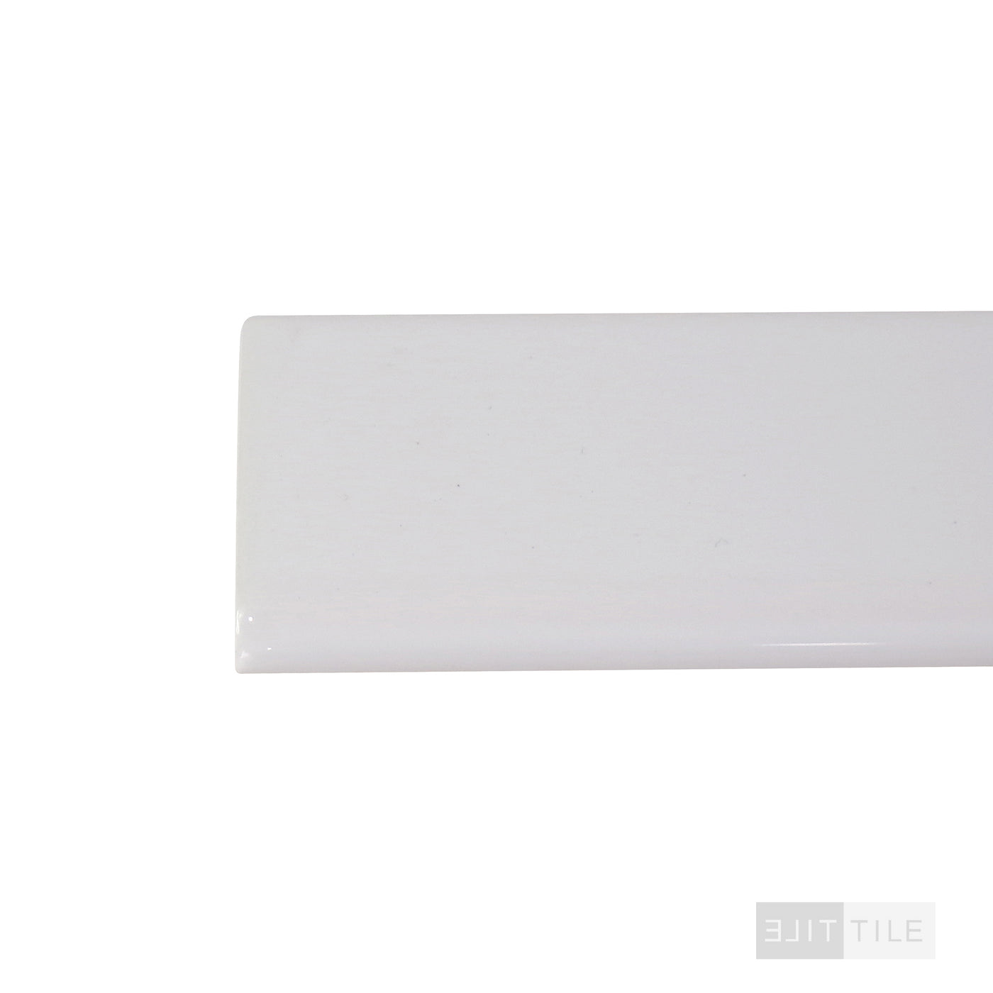 Color Wheel Classic Ceramic Bullnose 2X6 0190 Arctic White