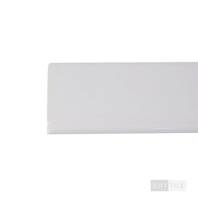 Color Wheel Classic Ceramic Bullnose 2X6 0190 Arctic White