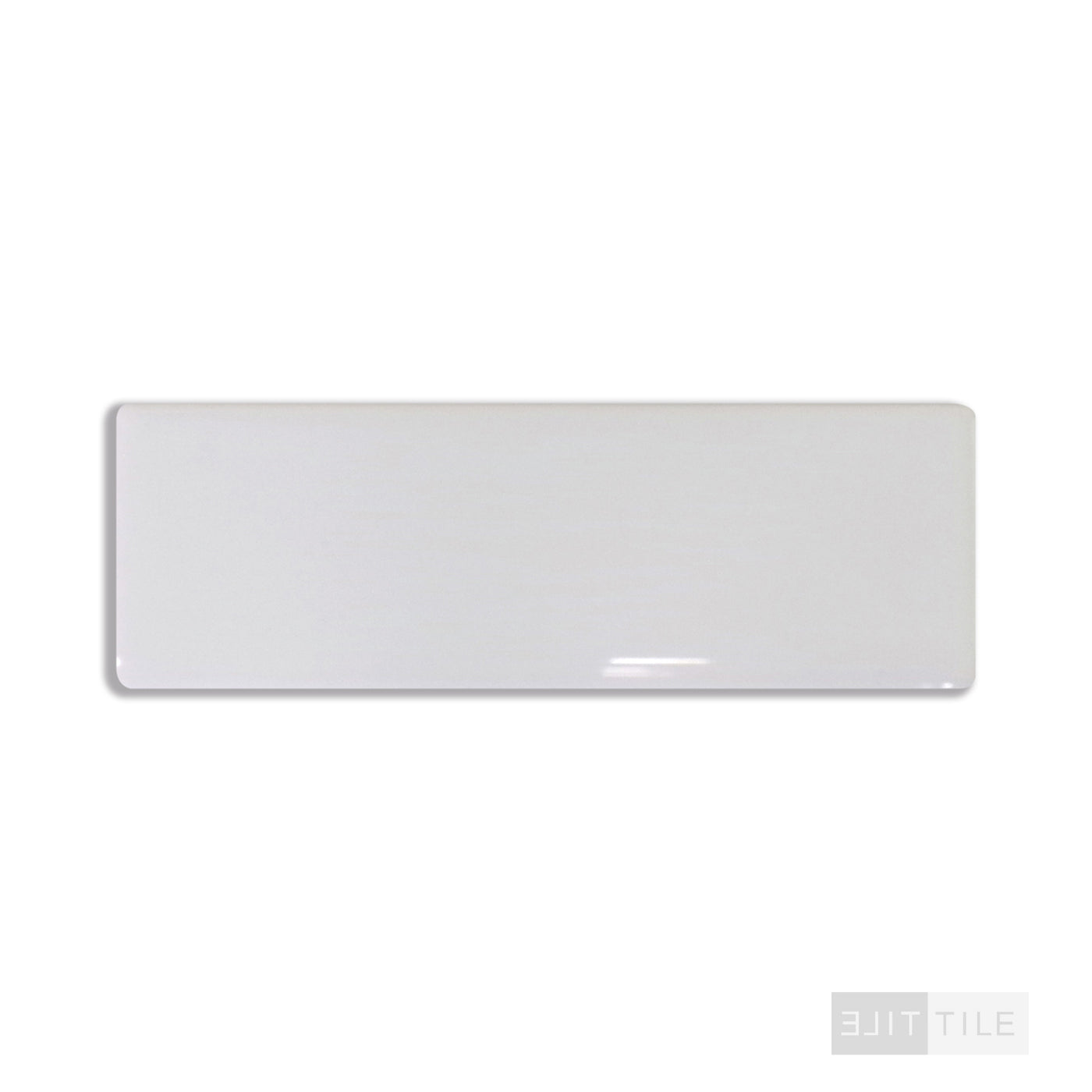 Color Wheel Classic Ceramic Bullnose 2X6 0190 Arctic White