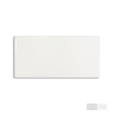 Color Wheel Classic Ceramic Bullnose 3X6 0190 Arctic White