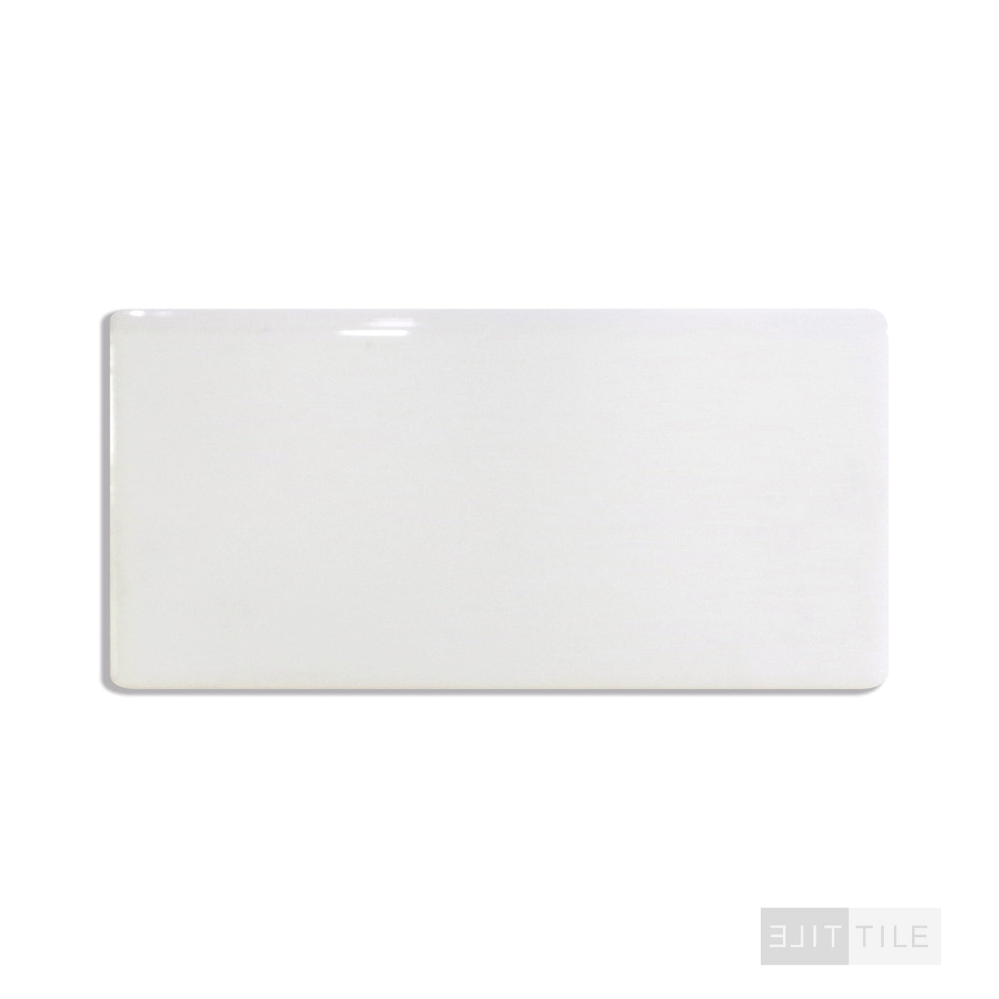 Color Wheel Classic Ceramic Bullnose 3X6 0190 Arctic White