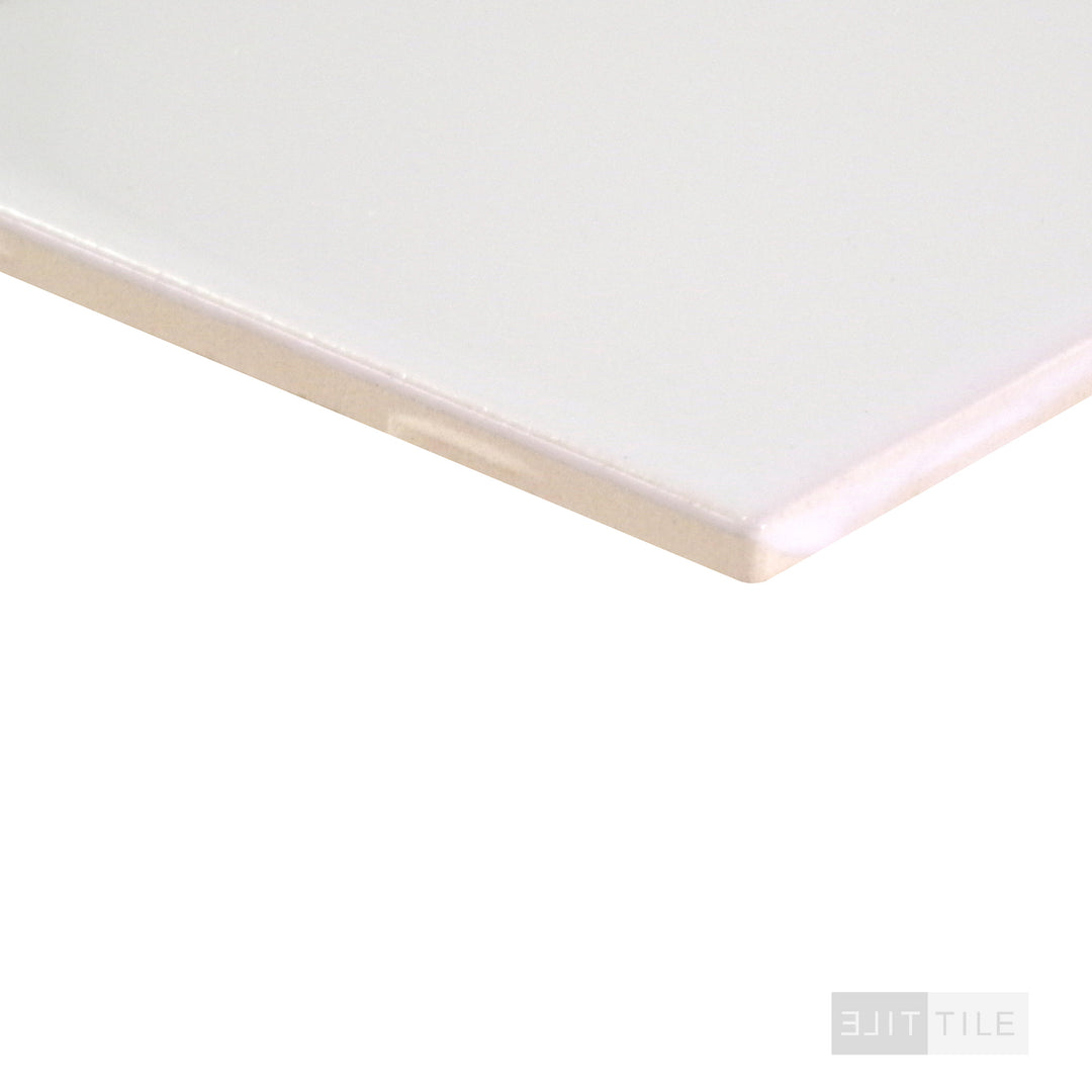 Color Wheel Classic Ceramic Bullnose 6X6 0190 Arctic White – Elit Tile