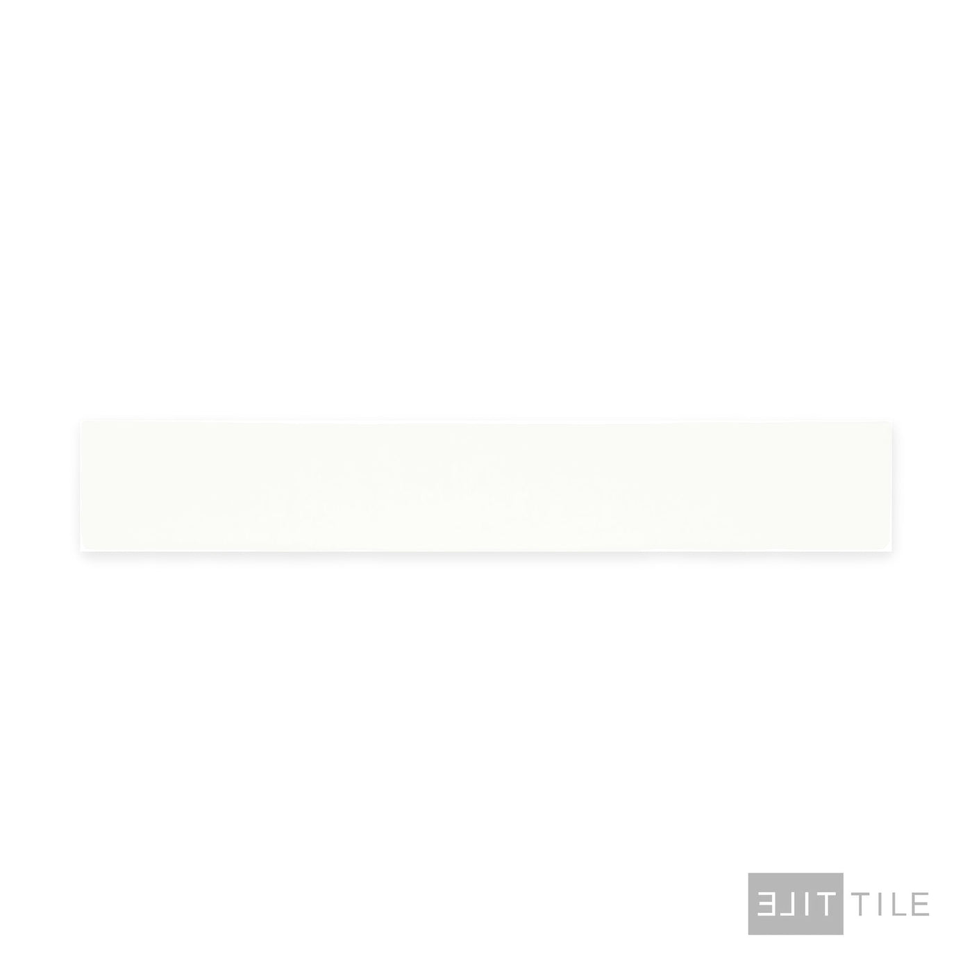 Farrier Ceramic Wall Tile 2.5X15 Cremello Satin