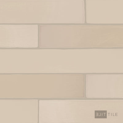 Farrier Ceramic Wall Tile 2.5X15 Palomino Satin