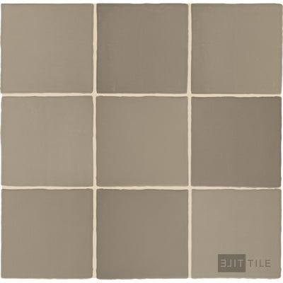 Farrier Ceramic Wall Tile 5X5 Grullo Satin