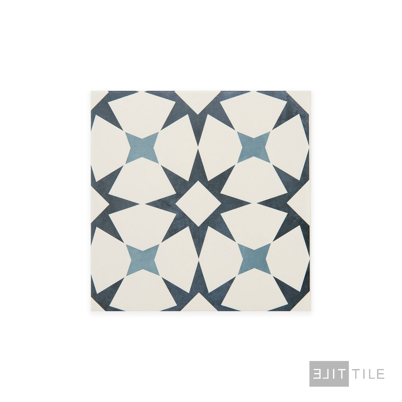 Memoir Ceramic Floor Tile 12X12 Cosmo Blue Matte