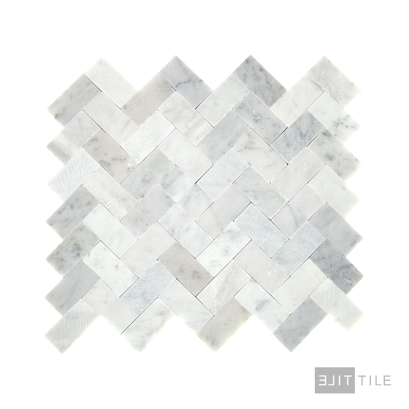 Minute Mosaix Natural Stone Mosaic 11X10 Carrara White