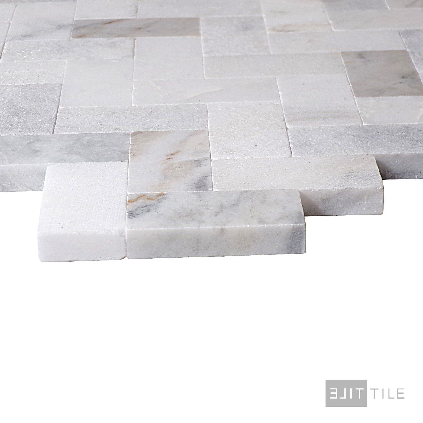 Minute Mosaix Natural Stone Mosaic 12X11 Daphne White