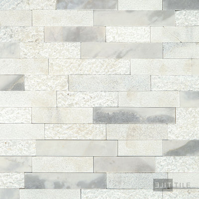 Minute Mosaix Natural Stone Mosaic 13X12 Stormy Mist