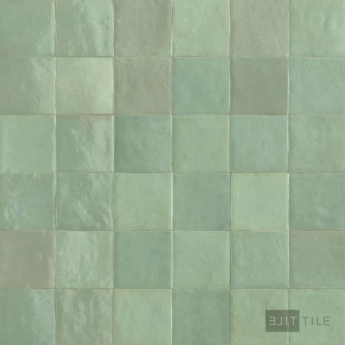 Zellige Neo 4X4 Turchese Glossy