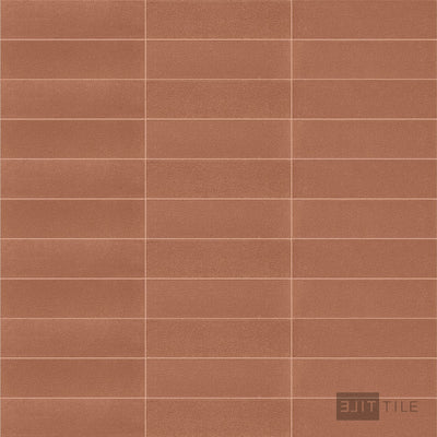 Inyo Floor Tile 2X8 Ember Satin