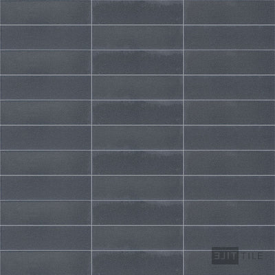 Inyo Floor Tile 2X8 Indigo Satin