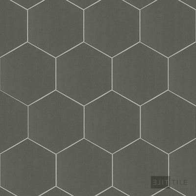 Inyo Floor Tile 8" Hex Olive Satin