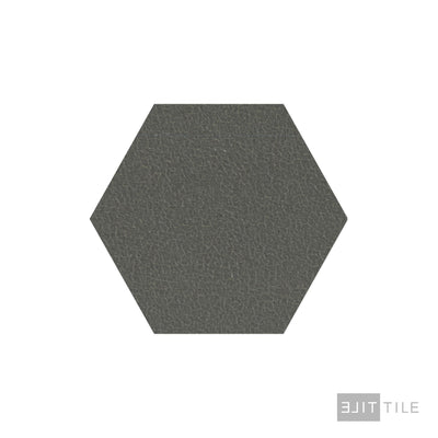 Inyo Floor Tile 8" Hex Olive Satin