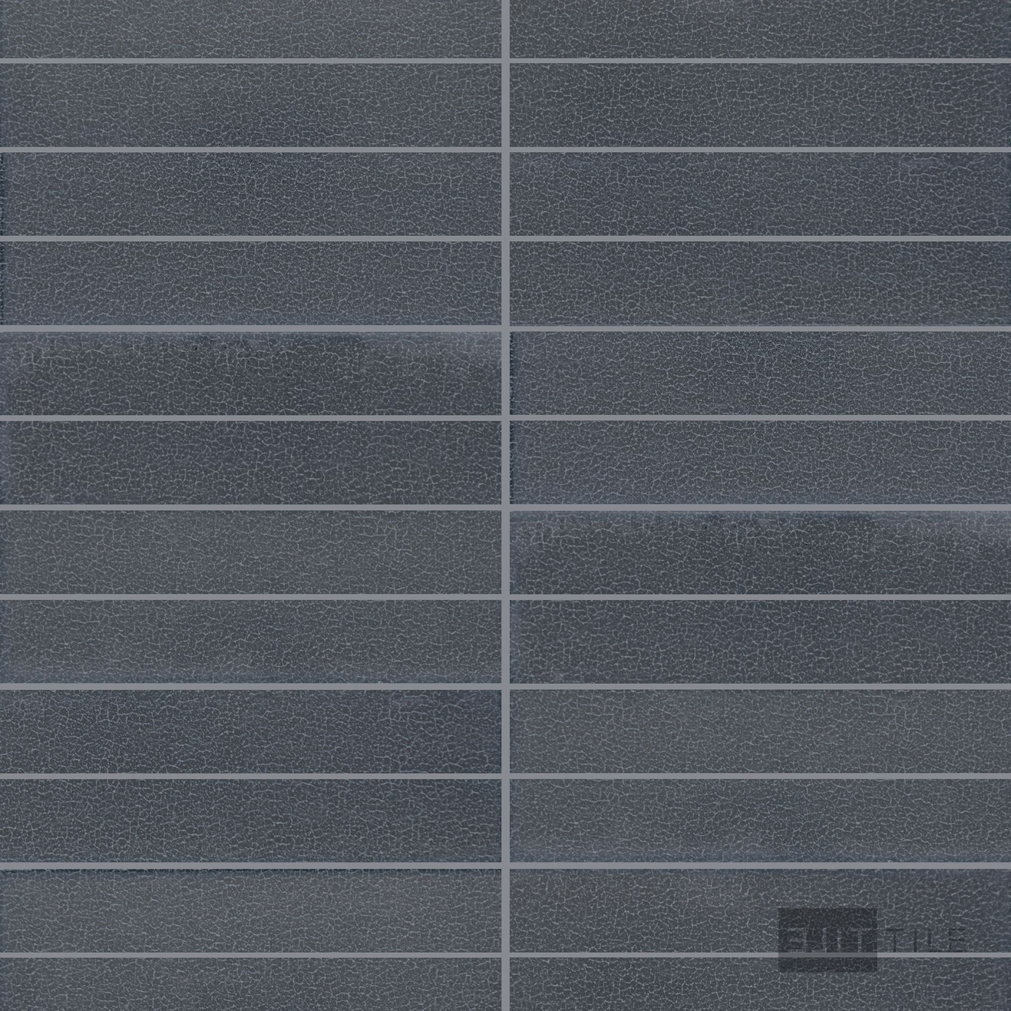 Inyo 1X6 Mosaic 12X10 Indigo Satin – Elit Tile