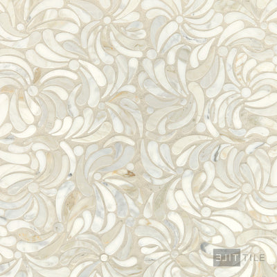 Lavaliere Natural Stone Mosaic 12X11 Calacatta Gold Honed