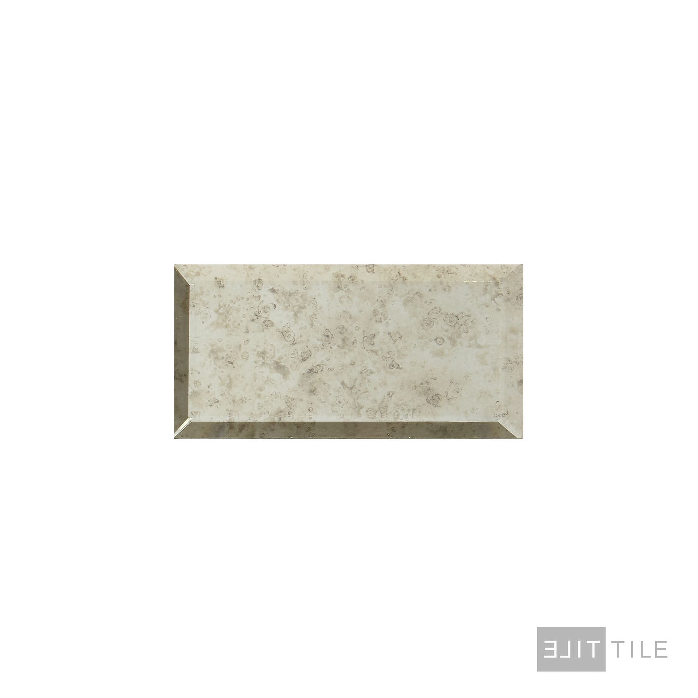 Lavaliere 3X6 Natural Stone Mosaic 12X12 Antique Mirror Polished