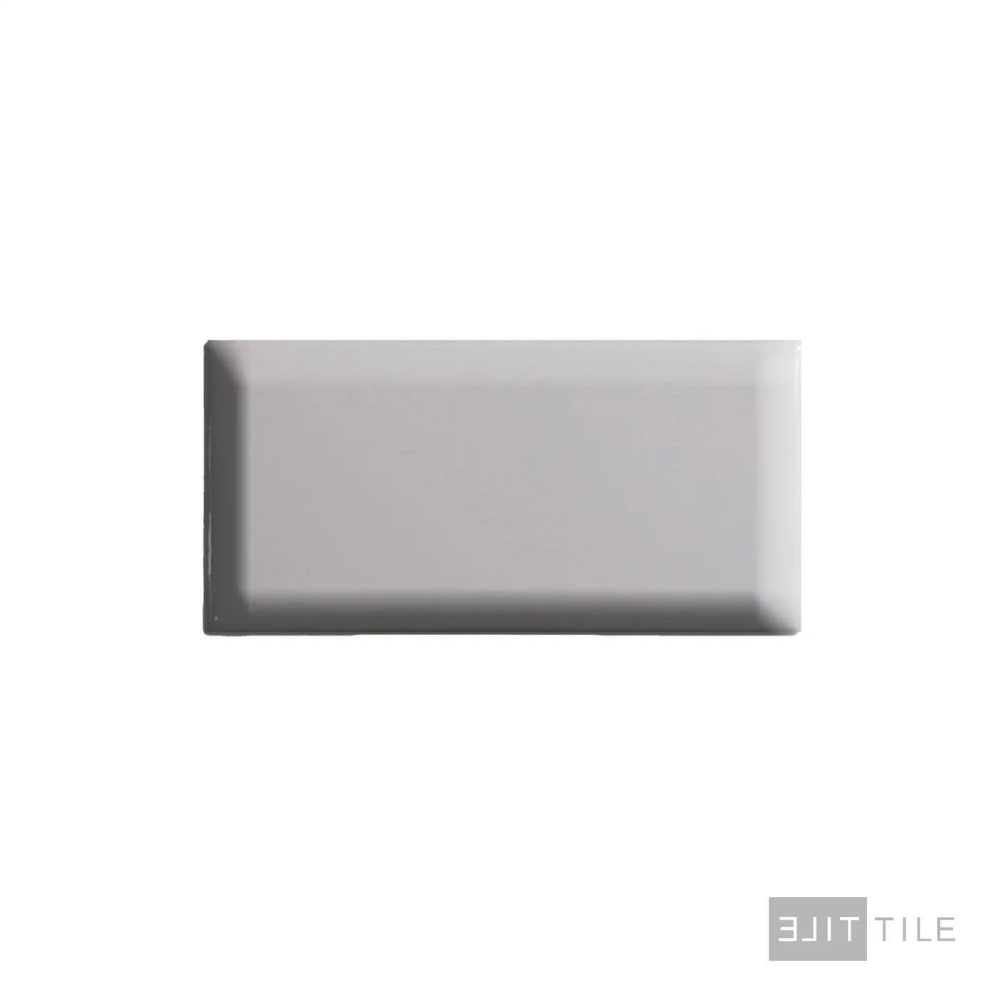 Color Wheel Beveled Wall Tile 3X6 Arctic White Glossy